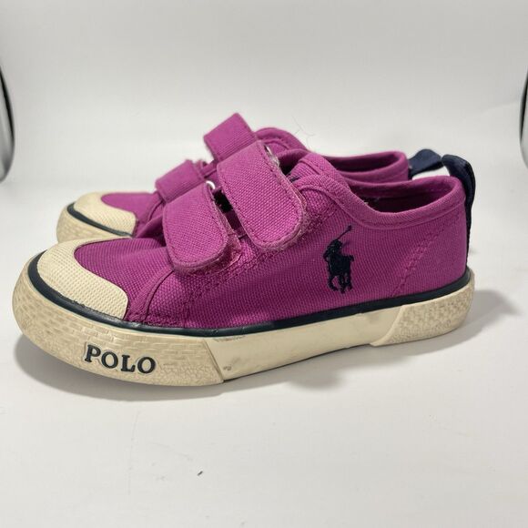 Lot Of 3 Toddler Girls Sneakers Boots Polo Sketchers Circo Sz 5 - 6 Pink Purple - Picture 10 of 16